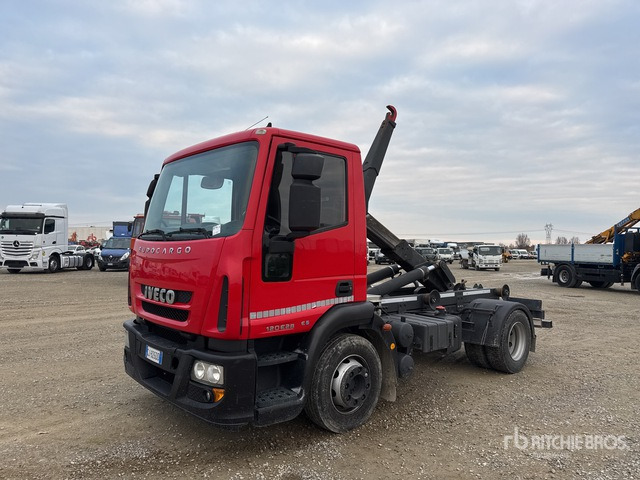 2009 Iveco Eurocargo 120E28 4x2 Roll-Off Truck - Hook lift: gambar 1 2009 Iveco Eurocargo 120E28 4x2 Roll-Off Truck - Hook lift: gambar 1