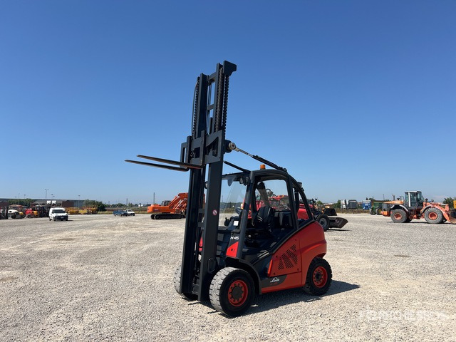 2010 Linde H45D-01 4500 kg Forklift - Forklift: gambar 1 2010 Linde H45D-01 4500 kg Forklift - Forklift: gambar 1