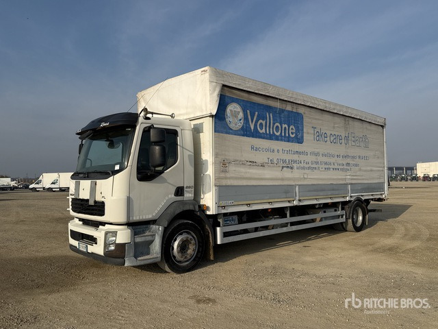 2010 Volvo FL290 4x2 Curtain Side Truck - Truk dengan terpal samping: gambar 1 2010 Volvo FL290 4x2 Curtain Side Truck - Truk dengan terpal samping: gambar 1