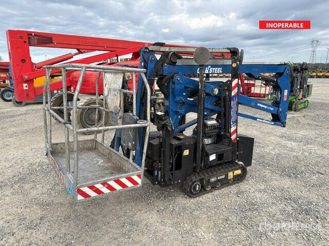 2014 Oil & Steel Octopussy 14-12 Twin Crawler (Inoperable) Articulating Boom Lift - Spider lift: gambar 1 2014 Oil & Steel Octopussy 14-12 Twin Crawler (Inoperable) Articulating Boom Lift - Spider lift: gambar 1