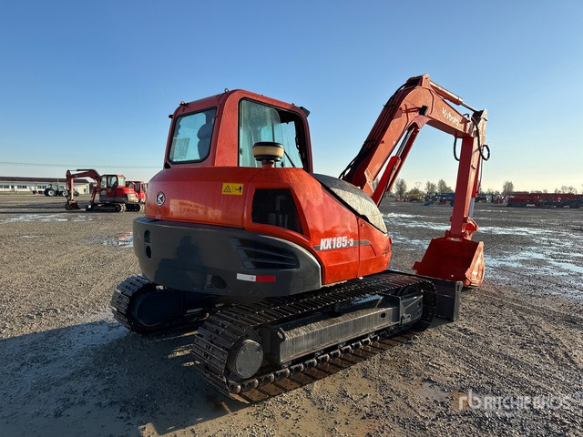 2015 Kubota KX185-3 Mini Excavator: <6.6t - Ekskavator mini: gambar 4 2015 Kubota KX185-3 Mini Excavator: <6.6t - Ekskavator mini: gambar 4