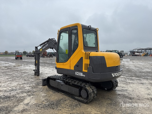2015 Volvo EC55B Mini Excavator: <6.6t - Ekskavator mini: gambar 3 2015 Volvo EC55B Mini Excavator: <6.6t - Ekskavator mini: gambar 3