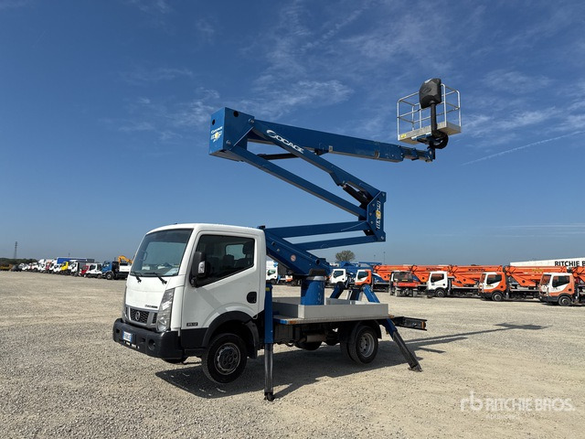 2016 Nissan Cabstar 35.12 2016 Socage DA324 EU5B 24 m on Bucket Truck - Platform udara yang dipasang di truk: gambar 1 2016 Nissan Cabstar 35.12 2016 Socage DA324 EU5B 24 m on Bucket Truck - Platform udara yang dipasang di truk: gambar 1