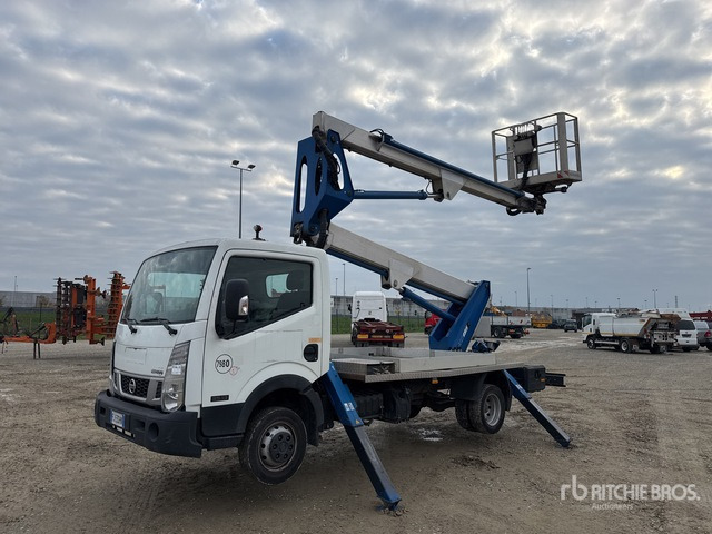 2017 Nissan Cabstar 35.13 2017 Multitel HX195 19 m on Bucket Truck - Platform udara yang dipasang di truk: gambar 1 2017 Nissan Cabstar 35.13 2017 Multitel HX195 19 m on Bucket Truck - Platform udara yang dipasang di truk: gambar 1