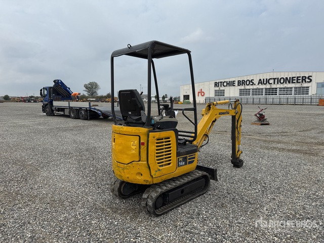 2018 Komatsu PC14R-3 Mini escavatore: <6.6t - Ekskavator mini: gambar 4 2018 Komatsu PC14R-3 Mini escavatore: <6.6t - Ekskavator mini: gambar 4