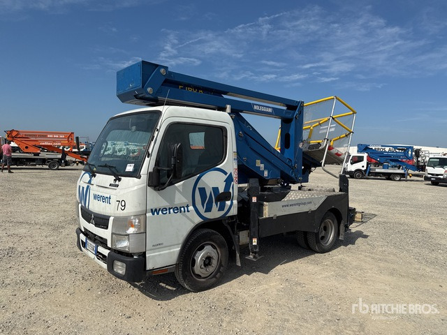 2018 Mitsubishi Canter 2018 Palfinger P160A 14 m on Bucket Truck - Platform udara yang dipasang di truk: gambar 1 2018 Mitsubishi Canter 2018 Palfinger P160A 14 m on Bucket Truck - Platform udara yang dipasang di truk: gambar 1