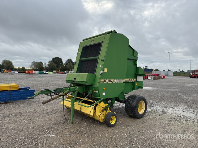 John Deere 590 Rotopressa - Baler bulat: gambar 1 John Deere 590 Rotopressa - Baler bulat: gambar 1