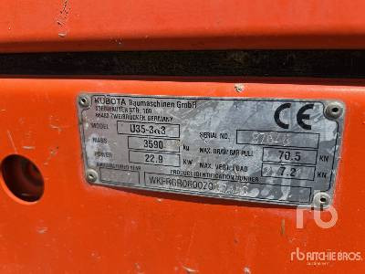 KUBOTA U35-3A2 - Ekskavator mini: gambar 5 KUBOTA U35-3A2 - Ekskavator mini: gambar 5