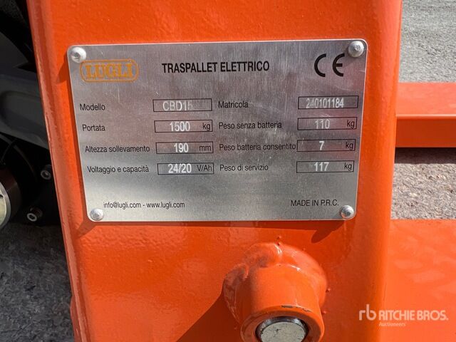 Lugli CBD15 Pallet Jack - Truk pallet: gambar 5 Lugli CBD15 Pallet Jack - Truk pallet: gambar 5