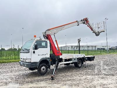 NISSAN CABSTAR 2004 Multitel Pagliero MJ 190 A ... - Platform udara yang dipasang di truk: gambar 1 NISSAN CABSTAR 2004 Multitel Pagliero MJ 190 A ... - Platform udara yang dipasang di truk: gambar 1