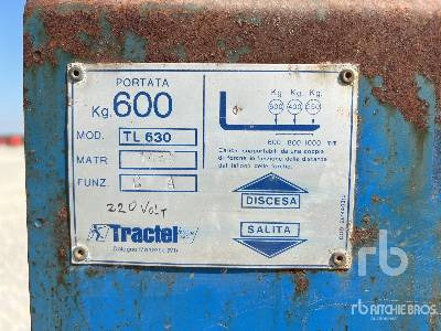 TRACTEL TL630 600 kg - Truk pallet: gambar 5 TRACTEL TL630 600 kg - Truk pallet: gambar 5