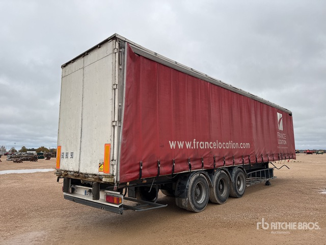 1998 Fruehauf Tri/A Remorque A Rideaux Coulis ... Curtain Side Trailer - Trailer dengan terpal samping: gambar 3 1998 Fruehauf Tri/A Remorque A Rideaux Coulis ... Curtain Side Trailer - Trailer dengan terpal samping: gambar 3