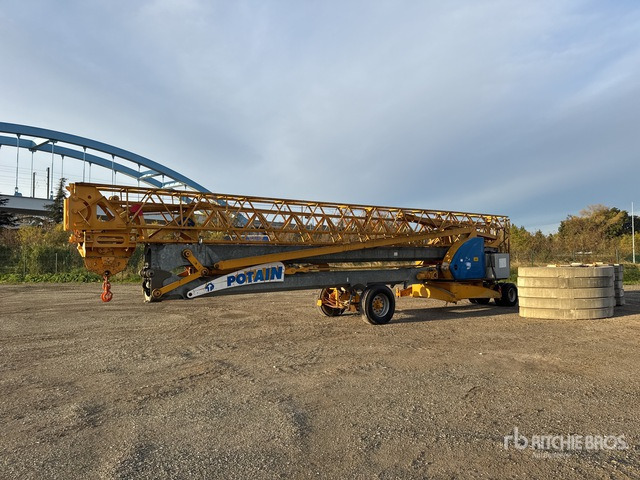 2002 Potain Igo 32 4000 kg Grue Mobile Mobile Tower Crane - Derek menara: gambar 1 2002 Potain Igo 32 4000 kg Grue Mobile Mobile Tower Crane - Derek menara: gambar 1