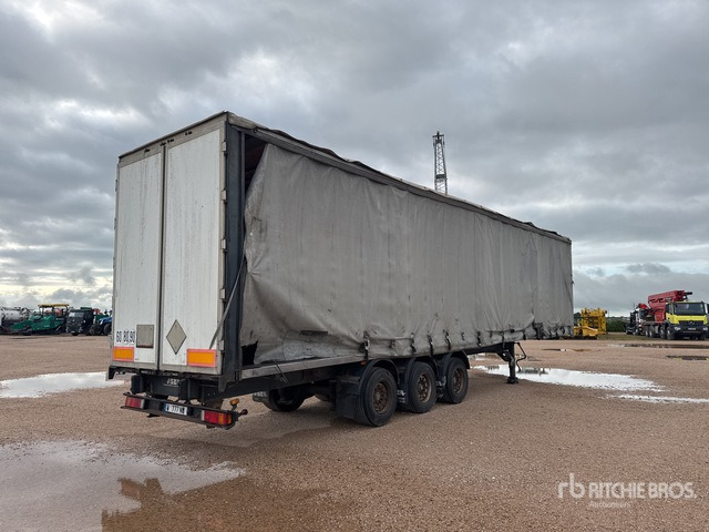 2003 Asca S319DB Tri/A Remorque A Rideaux Coulis ... Curtain Side Trailer - Semi-trailer dengan terpal samping: gambar 4 2003 Asca S319DB Tri/A Remorque A Rideaux Coulis ... Curtain Side Trailer - Semi-trailer dengan terpal samping: gambar 4