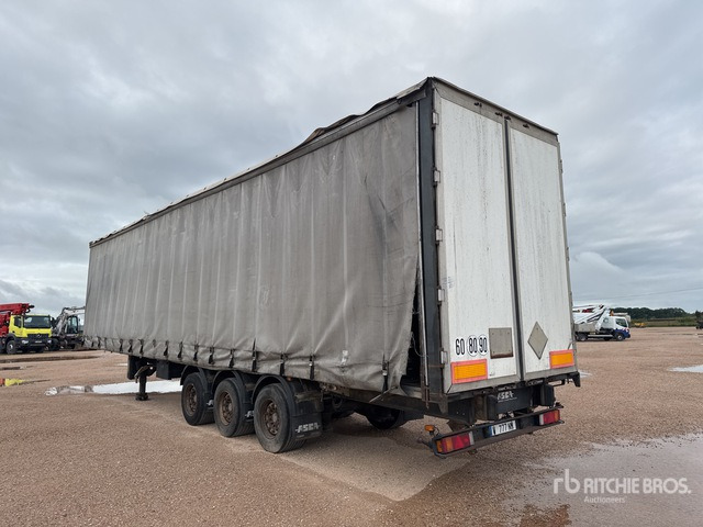 2003 Asca S319DB Tri/A Remorque A Rideaux Coulis ... Curtain Side Trailer - Semi-trailer dengan terpal samping: gambar 3 2003 Asca S319DB Tri/A Remorque A Rideaux Coulis ... Curtain Side Trailer - Semi-trailer dengan terpal samping: gambar 3