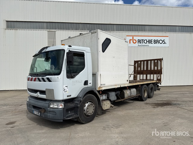 2005 Renault Premium 370,26 6x2 Camion Plateau Flatbed Truck - Truk flatbed: gambar 1 2005 Renault Premium 370,26 6x2 Camion Plateau Flatbed Truck - Truk flatbed: gambar 1