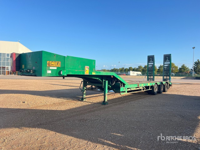 2006 ACTM S46315 Semi-Remorque Porte-Engins 3 Es ... Lowboy Trailer - Semi-trailer low bed: gambar 2 2006 ACTM S46315 Semi-Remorque Porte-Engins 3 Es ... Lowboy Trailer - Semi-trailer low bed: gambar 2