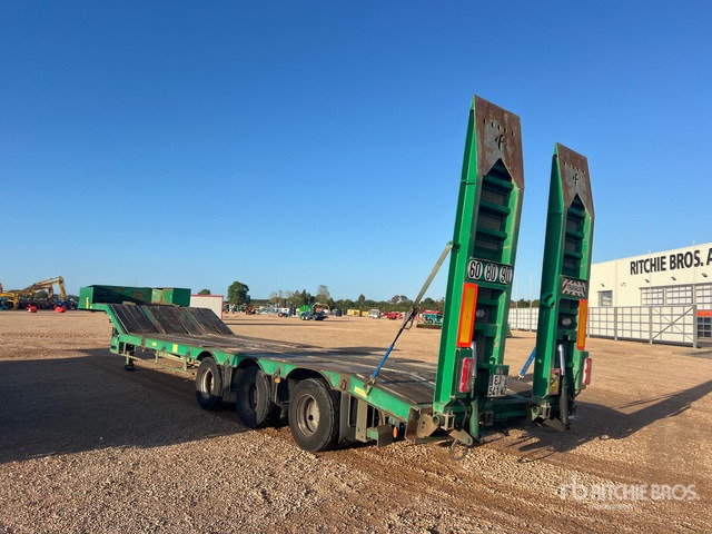 2006 ACTM S46315 Semi-Remorque Porte-Engins 3 Es ... Lowboy Trailer - Semi-trailer low bed: gambar 4 2006 ACTM S46315 Semi-Remorque Porte-Engins 3 Es ... Lowboy Trailer - Semi-trailer low bed: gambar 4