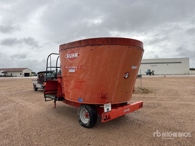 2006 Kuhn Euromix I 980 Melangeuse Distributrice Livestock Feeder - Mixer-pengumpan: gambar 3 2006 Kuhn Euromix I 980 Melangeuse Distributrice Livestock Feeder - Mixer-pengumpan: gambar 3