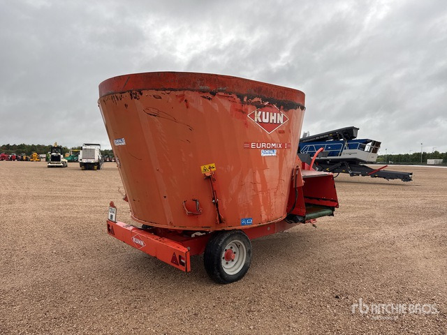 2006 Kuhn Euromix I 980 Melangeuse Distributrice Livestock Feeder - Mixer-pengumpan: gambar 4 2006 Kuhn Euromix I 980 Melangeuse Distributrice Livestock Feeder - Mixer-pengumpan: gambar 4