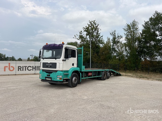 2006 MAN TGA 26.390 6x2-2BL Camion Plateau Flatbed Truck - Truk flatbed: gambar 3 2006 MAN TGA 26.390 6x2-2BL Camion Plateau Flatbed Truck - Truk flatbed: gambar 3