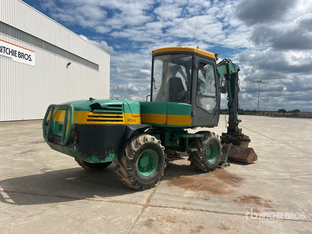 2006 Mecalac 12MXT Pelle Sur Pneus Wheel Excavator - Ekskavator roda: gambar 3 2006 Mecalac 12MXT Pelle Sur Pneus Wheel Excavator - Ekskavator roda: gambar 3