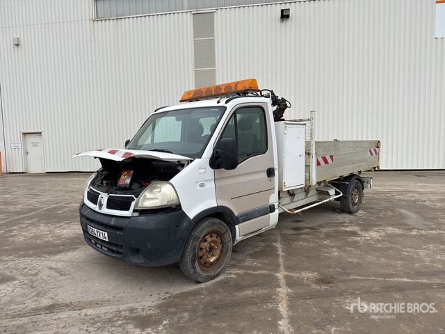 2006 Renault Master dCi 120 2014 HMF 152T2 12V 830 kg on 4x ... Dump Truck with Crane - Truk jungkit: gambar 1 2006 Renault Master dCi 120 2014 HMF 152T2 12V 830 kg on 4x ... Dump Truck with Crane - Truk jungkit: gambar 1