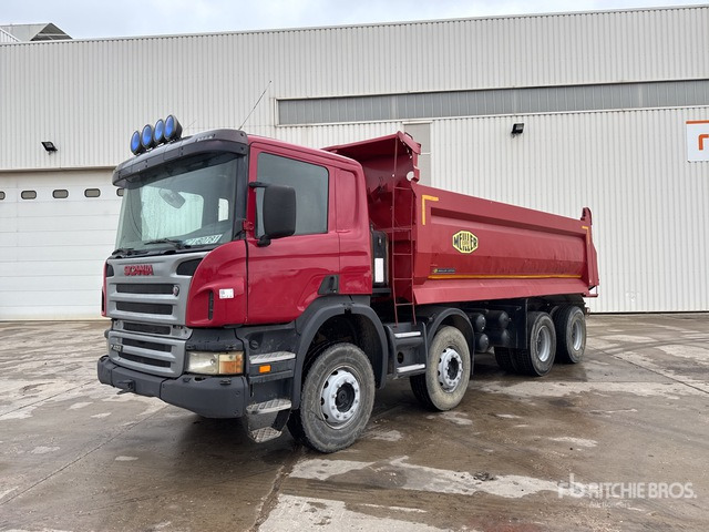 2006 Scania P420 8x4 Camion Benne Tri/A Dump Truck - Truk jungkit: gambar 1 2006 Scania P420 8x4 Camion Benne Tri/A Dump Truck - Truk jungkit: gambar 1