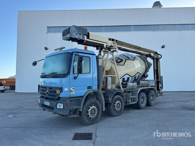 2007 Mercedes-Benz Actros 3236 Camion Toupie 8x4 Mixer Truck - Truk pengaduk beton: gambar 2 2007 Mercedes-Benz Actros 3236 Camion Toupie 8x4 Mixer Truck - Truk pengaduk beton: gambar 2