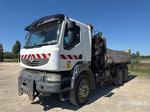 2007 Renault Kerax HMF 1250 k2 on 6x4 Camion Bi-Be ... Dump Truck with Crane - Truk jungkit, Truk derek: gambar 1 2007 Renault Kerax HMF 1250 k2 on 6x4 Camion Bi-Be ... Dump Truck with Crane - Truk jungkit, Truk derek: gambar 1