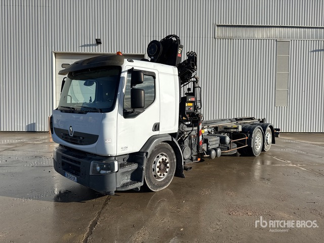 2007 Renault Premium 6x2 Camion Ampliroll 6x2 Roll-Off Truck - Hook lift, Truk derek: gambar 1 2007 Renault Premium 6x2 Camion Ampliroll 6x2 Roll-Off Truck - Hook lift, Truk derek: gambar 1