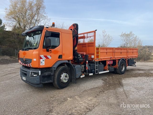 2007 Renault Premium II DXi 2007 Palfinger PK15500 5750 kg ... Flatbed Truck with Crane - Truk flatbed, Truk derek: gambar 2 2007 Renault Premium II DXi 2007 Palfinger PK15500 5750 kg ... Flatbed Truck with Crane - Truk flatbed, Truk derek: gambar 2