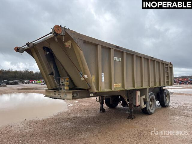 2008 Benalu C34CSB01 T/A Semi-Remorque Benne 2 Essie ... End Dump Trailer - Trailer jungkit: gambar 1 2008 Benalu C34CSB01 T/A Semi-Remorque Benne 2 Essie ... End Dump Trailer - Trailer jungkit: gambar 1