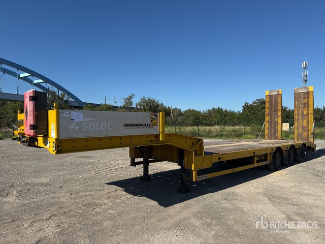 2008 Faymonville Multimax Tri/A Semi-Remorque Porte-Engin ... Lowboy Trailer - Semi-trailer low bed: gambar 2 2008 Faymonville Multimax Tri/A Semi-Remorque Porte-Engin ... Lowboy Trailer - Semi-trailer low bed: gambar 2