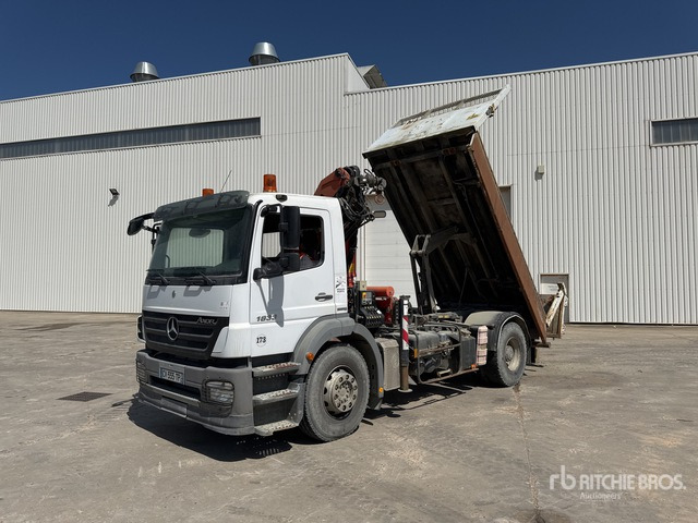 2008 Mercedes Axor 1833 2008 Palfinger PK15500 6100 kg ... Dump Truck with Crane - Mesin pemotong chopper/ Mulcher: gambar 3 2008 Mercedes Axor 1833 2008 Palfinger PK15500 6100 kg ... Dump Truck with Crane - Mesin pemotong chopper/ Mulcher: gambar 3
