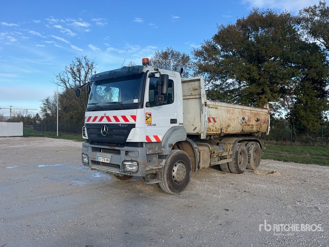 2008 Mercedes Axor 2636 6x4 Camion Benne 6x4 T/A Dump Truck - Truk jungkit: gambar 1 2008 Mercedes Axor 2636 6x4 Camion Benne 6x4 T/A Dump Truck - Truk jungkit: gambar 1