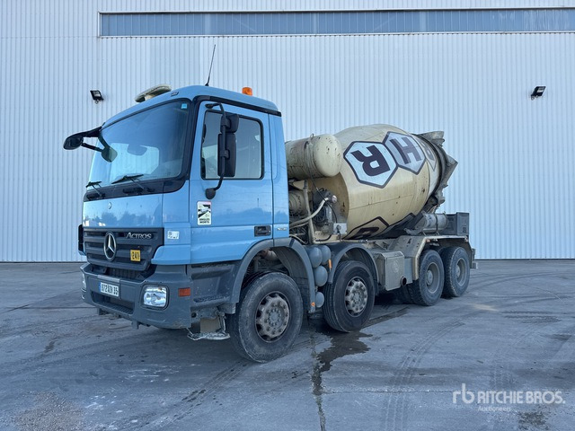 2008 Mercedes-Benz Actros 3236 8x4 Camion Malaxeur 8x4 Mixer Truck - Truk pengaduk beton: gambar 1 2008 Mercedes-Benz Actros 3236 8x4 Camion Malaxeur 8x4 Mixer Truck - Truk pengaduk beton: gambar 1