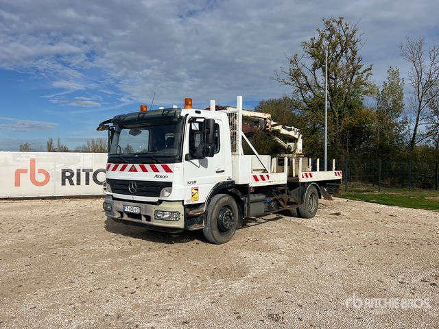 2008 Mercedes-Benz Atego 1218 2008 HEP Telecom20 on 4x2 Camio ... Digger Derrick Truck - Sopir tumpukan: gambar 1 2008 Mercedes-Benz Atego 1218 2008 HEP Telecom20 on 4x2 Camio ... Digger Derrick Truck - Sopir tumpukan: gambar 1