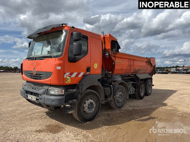 2008 Renault Kerax 410 DXi 8x4 Camion Benne (Inoperable) Tri/A Dump Truck - Truk jungkit: gambar 2 2008 Renault Kerax 410 DXi 8x4 Camion Benne (Inoperable) Tri/A Dump Truck - Truk jungkit: gambar 2