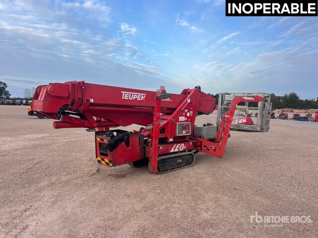 2008 Teupen LEO23GT Nacelle Araignee Spider (Inoper ... Articulating Boom Lift - Boom artikulasi: gambar 1 2008 Teupen LEO23GT Nacelle Araignee Spider (Inoper ... Articulating Boom Lift - Boom artikulasi: gambar 1