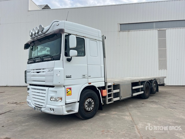 2009 DAF XF105.510 Camion Plateau Flatbed Truck - Truk flatbed: gambar 1 2009 DAF XF105.510 Camion Plateau Flatbed Truck - Truk flatbed: gambar 1