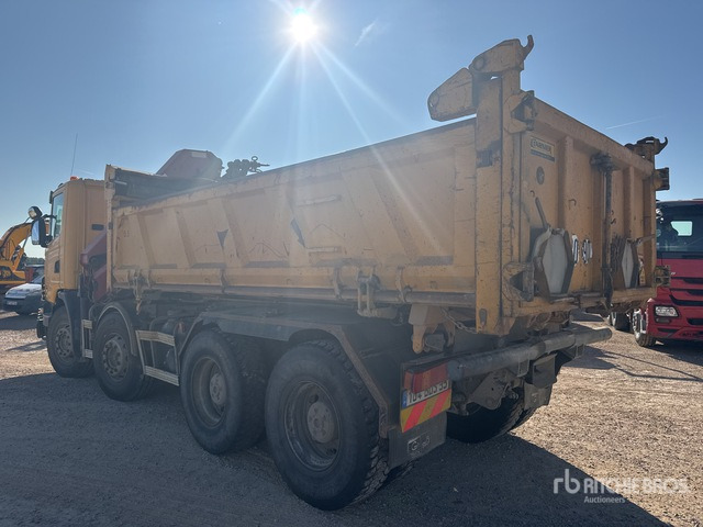2009 Scania G420 2008 HMF 1720K2 3610 kg Articul ... Dump Truck with Crane - Truk jungkit, Truk derek: gambar 4 2009 Scania G420 2008 HMF 1720K2 3610 kg Articul ... Dump Truck with Crane - Truk jungkit, Truk derek: gambar 4