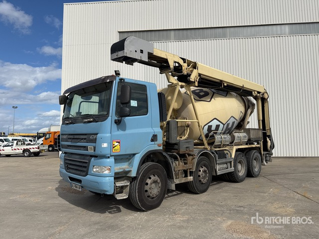 2010 DAF 85 CF 8x4 Camion Malaxeur 8x4 Mixer Truck - Truk pengaduk beton: gambar 2 2010 DAF 85 CF 8x4 Camion Malaxeur 8x4 Mixer Truck - Truk pengaduk beton: gambar 2