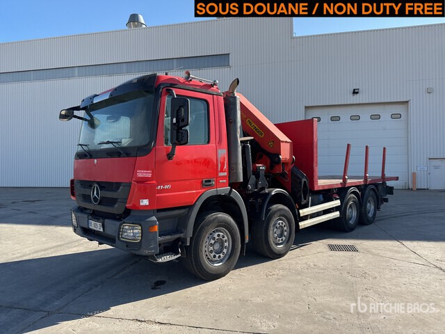 2010 Mercedes-Benz Actros 4146 2005 Palfinger PK56002 17420 kg ... Flatbed Truck with Crane - Truk flatbed, Truk derek: gambar 1 2010 Mercedes-Benz Actros 4146 2005 Palfinger PK56002 17420 kg ... Flatbed Truck with Crane - Truk flatbed, Truk derek: gambar 1