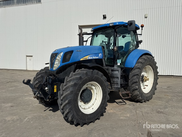2010 New Holland T7050 AutoCommand 4x4 Tracteur Agricole 4WD Tractor - Traktor: gambar 1 2010 New Holland T7050 AutoCommand 4x4 Tracteur Agricole 4WD Tractor - Traktor: gambar 1