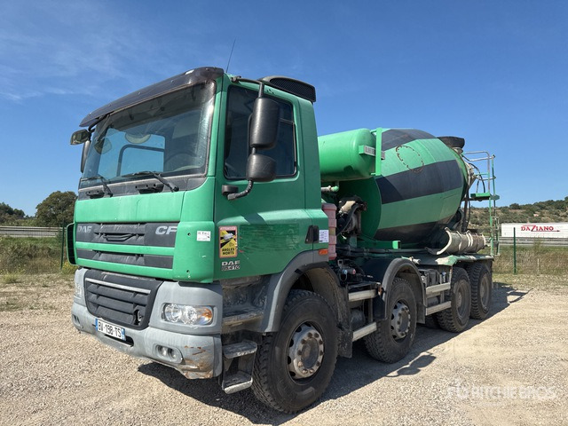 2011 DAF CF85.410 8x4 Camion Malaxeur 8x4 Mixer Truck - Truk pengaduk beton: gambar 2 2011 DAF CF85.410 8x4 Camion Malaxeur 8x4 Mixer Truck - Truk pengaduk beton: gambar 2