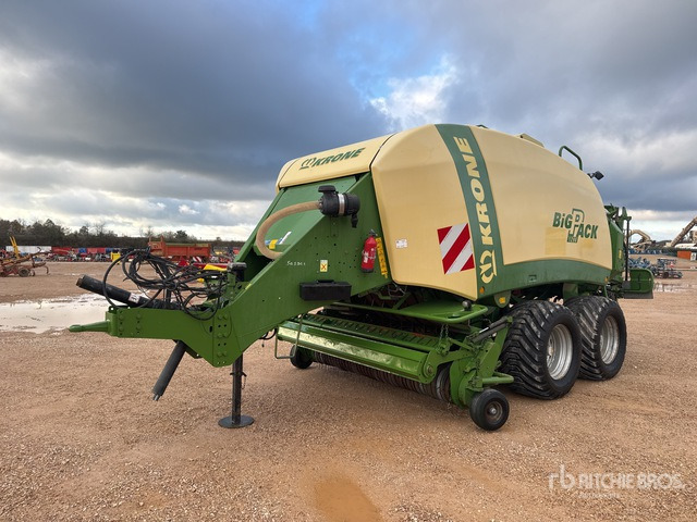 2011 Krone Big Pack 1290 Big Presse A Balles Carrees Square Baler - Baler bulat: gambar 1 2011 Krone Big Pack 1290 Big Presse A Balles Carrees Square Baler - Baler bulat: gambar 1
