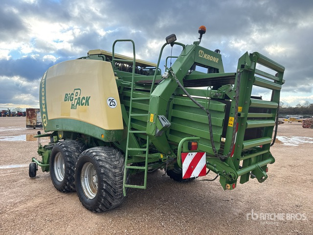 2011 Krone Big Pack 1290 Big Presse A Balles Carrees Square Baler - Baler bulat: gambar 2 2011 Krone Big Pack 1290 Big Presse A Balles Carrees Square Baler - Baler bulat: gambar 2