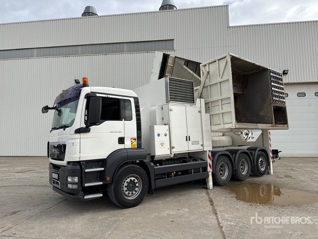 2011 MAN TGS35.480 2010 MTS 4A14T36.000V on 8x4 Ca ... Vacuum Excavator Truck - Truk vakum: gambar 3 2011 MAN TGS35.480 2010 MTS 4A14T36.000V on 8x4 Ca ... Vacuum Excavator Truck - Truk vakum: gambar 3