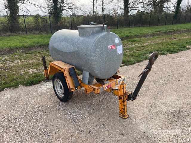 2012 GOURDON CIT13 500 L S/A Citerne A Eau 1 Essieu Water Tank Trailer - Trailer tangki: gambar 4 2012 GOURDON CIT13 500 L S/A Citerne A Eau 1 Essieu Water Tank Trailer - Trailer tangki: gambar 4